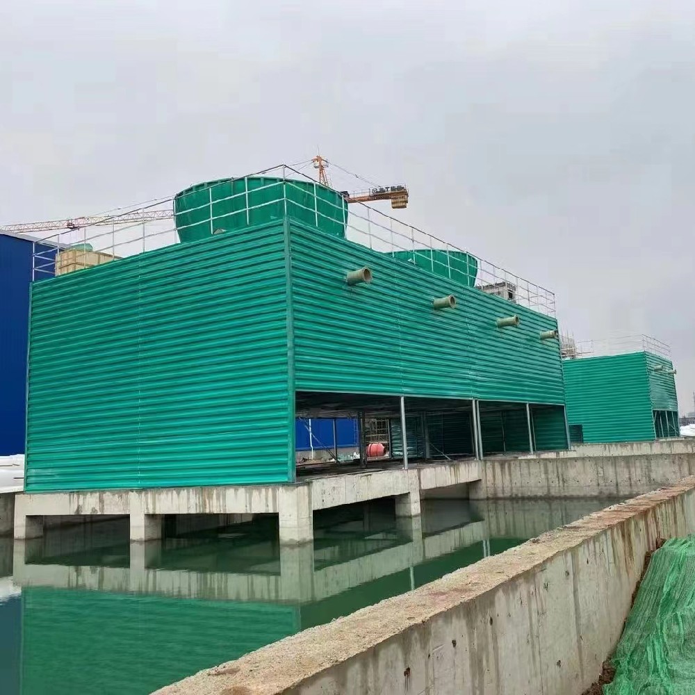 方形逆流式玻璃冷卻塔